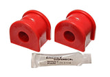Energy Suspension 97-04 Chevy Corvette Red 19mm Rear Sway Bar Bushing Set - Reuse OE Brackets 3.5201R