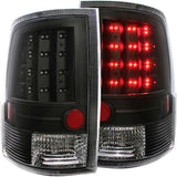 ANZO 2009-2015 Dodge Ram 1500 LED Taillights Black 311144