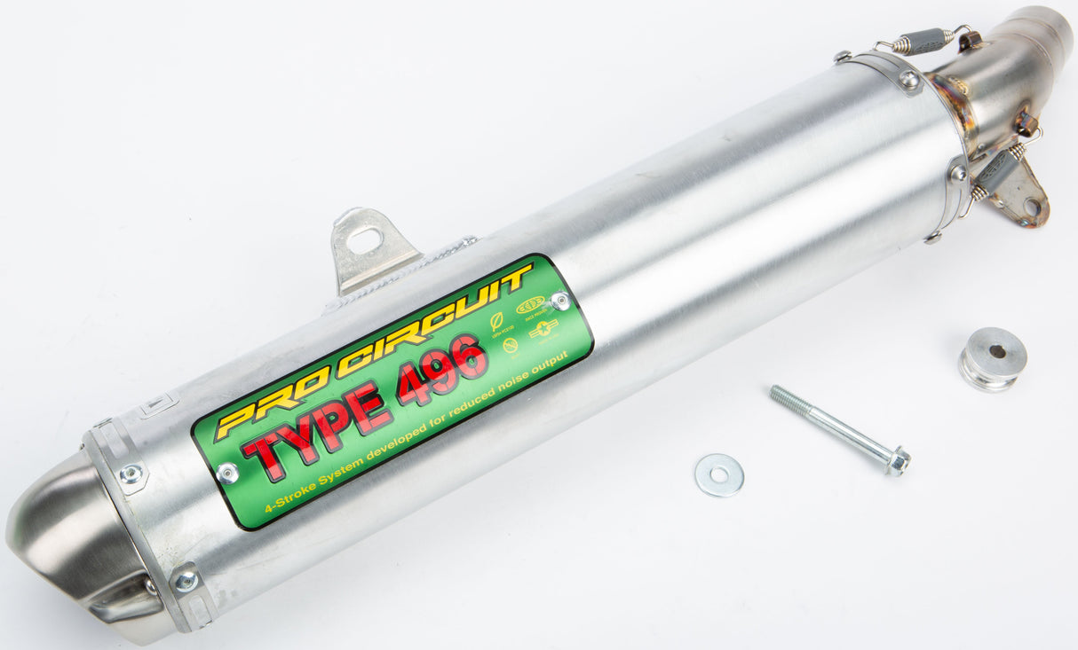 PRO CIRCUIT Type 496 Slip-On Silencer 4QH06450S-496