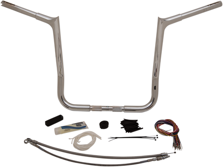 FAT BAGGERS INC. Handlebar Kit - Pointed Top - 16" - Chrome 909116