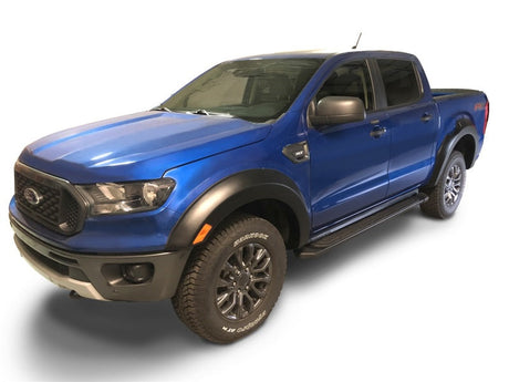 Bushwacker 2019 Ford Ranger Supercrew Extend-A-Fender Style Flares 4pc - Black 20953-02