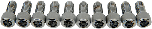 DRAG SPECIALTIES Bolts - Socket-Head - Knurled - 3/8-16 x 3/4" MPB237