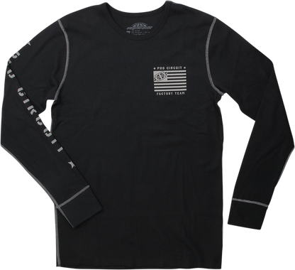 PRO CIRCUIT Thermal Shirt - Long-Sleeve - Black - XL 6412101-040