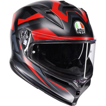 AGV Helmet K7 Glimpse Matte Black/Red Sm 2118399004-015-S
