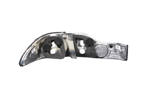 ANZO 1998-2000 Honda Accord Taillights Black 221041