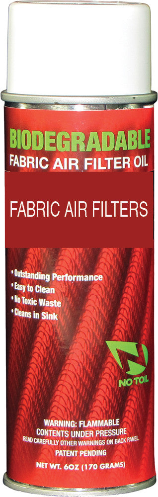 NO TOILFabric Air Filter Oil 6ozNT301