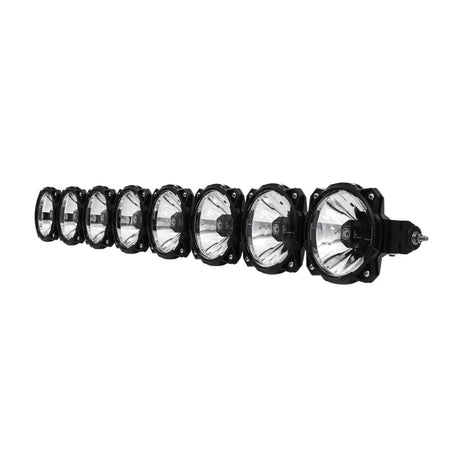 KC HiLiTES Universal 50in. Pro6 Gravity LED 8-Light 160w Combo Beam Light Bar (No Mount) 91308