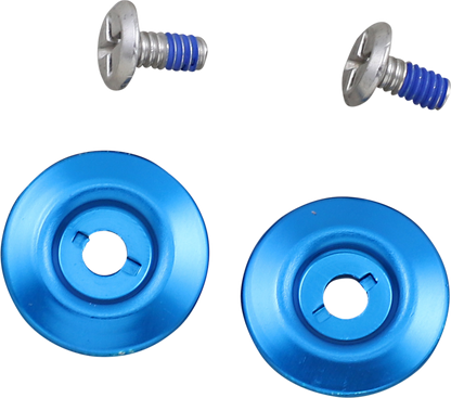 BILTWELL Gen 2 Hardware Kit - SS Screw - Blue Baseplate 0034-150-71