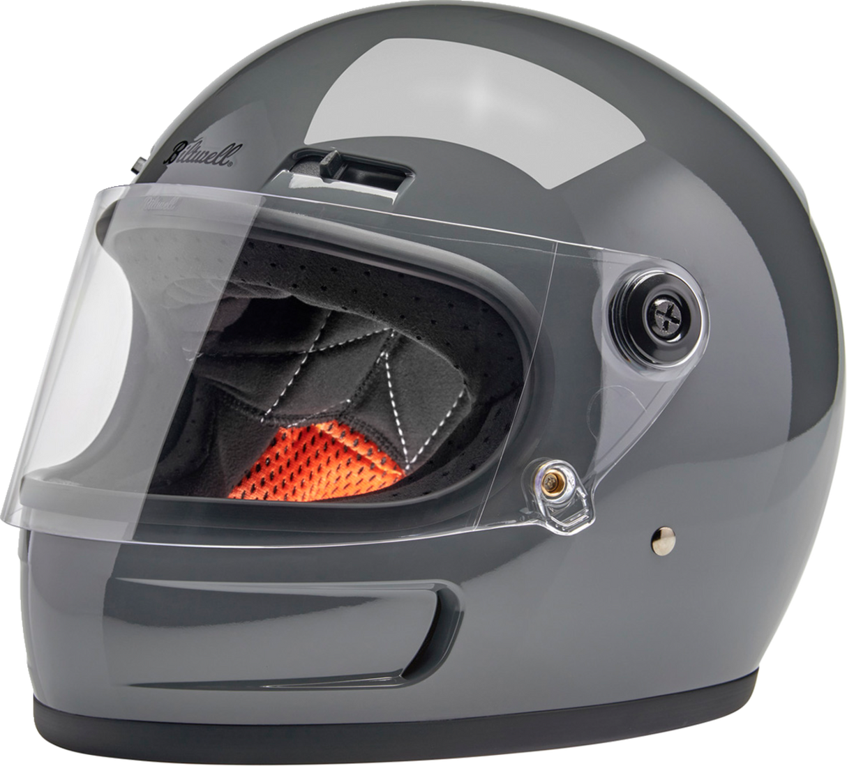 BILTWELL Gringo SV Helmet - Gloss Storm Gray - XS 1006-109-501