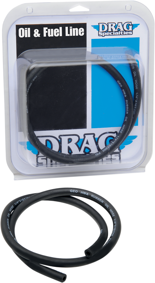 DRAG SPECIALTIES Fuel Line - 1/4" - 3' DFH-0143