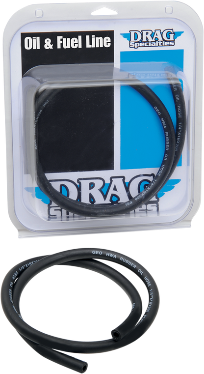 DRAG SPECIALTIES Fuel Line - 1/4" - 3' DFH-0143