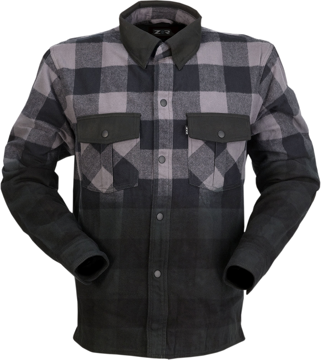 Z1R Duke Ombre Flannel - Gray/Black - 3XL 2840-0162