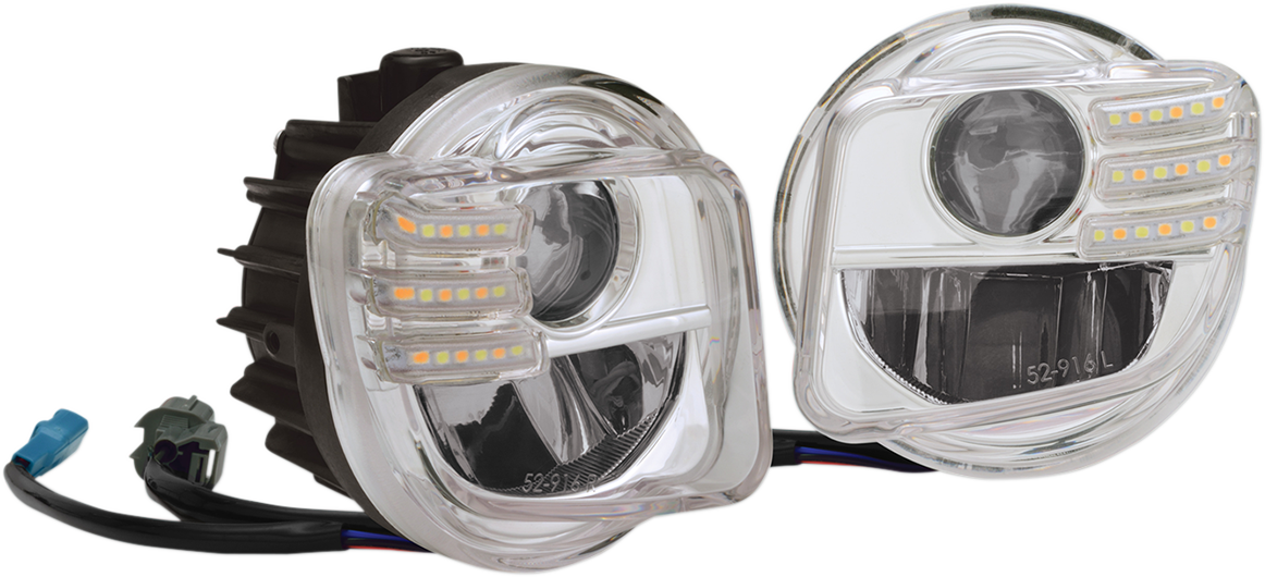 SHOW CHROME LED Fog Lights Kit - '12-'17 GL1800 52-916A