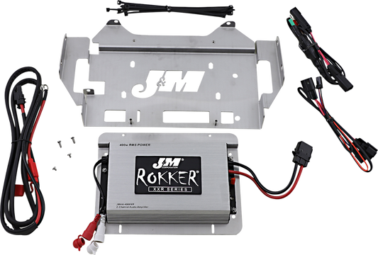 J & M 400W 2-Channel Amp Kit - '14-'20 Street Glide/Ultra JAMP-400HC14