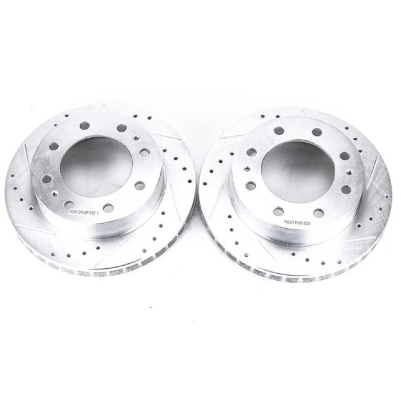 Power Stop 00-05 Cadillac DeVille Front Evolution Drilled & Slotted Rotors - Pair AR8642XPR