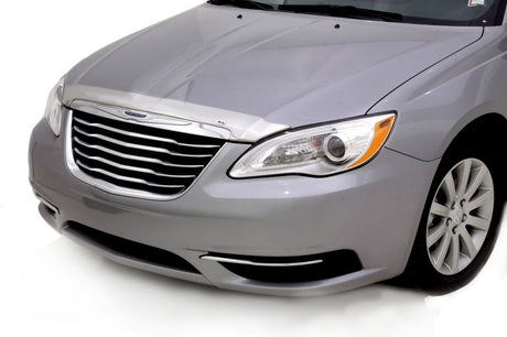 AVS 11-14 Chrysler 200 Aeroskin Low Profile Hood Shield - Chrome 620037