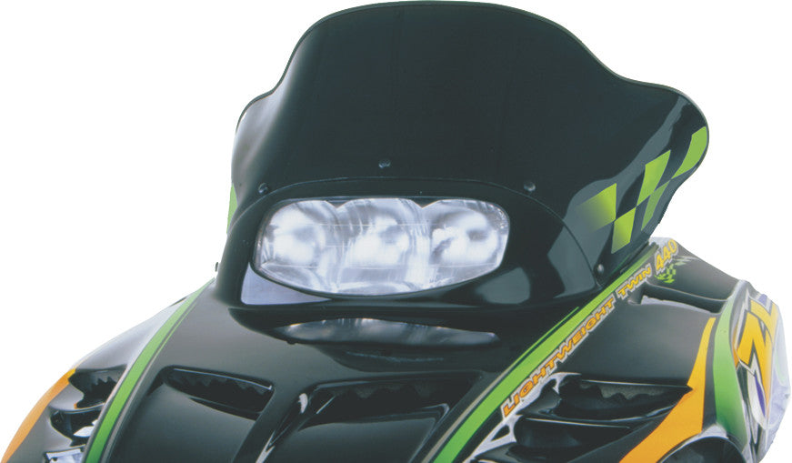 POWERMADD Cobra W/S Low Blk/Grn 14" A/C Zr2 12220