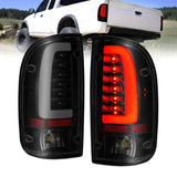 ANZO 1995-2000 Toyota Tacoma LED Taillights Black Housing Smoke Lens (Pair) 311354