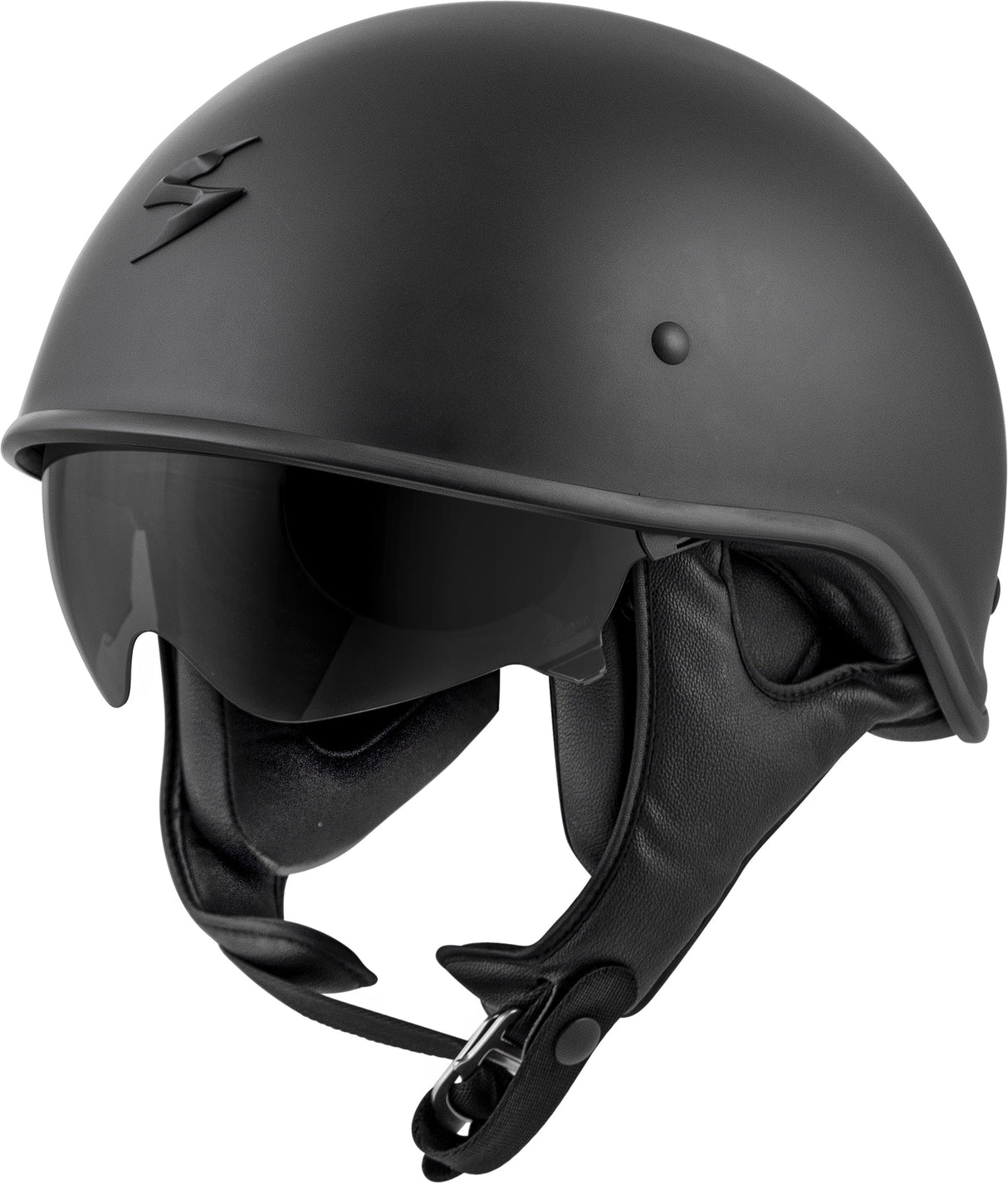 SCORPION EXO Exo-C90 Open-Face Helmet Matte Black Md C90-0104