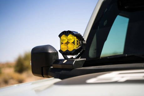 DV8 21-22 Ford Bronco A-Pillar Pod Light Mounts LBBR-02