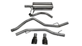 Corsa 09-14 Dodge Ram 1500 4.7L/5.7L V8 Quad/Crew Cab/Short Bed Black Dual Rear Exit Cat-Back Exhaus 14405BLK