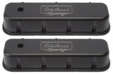Edelbrock Valve Cover Victor Series Chevrolet 1965 and Later 396-502 V8 Tall Black 41803