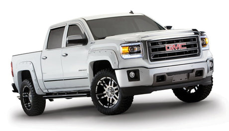 Bushwacker 16-18 GMC Sierra 1500 Boss Pocket Style Flares 4pc - Black 40976-02