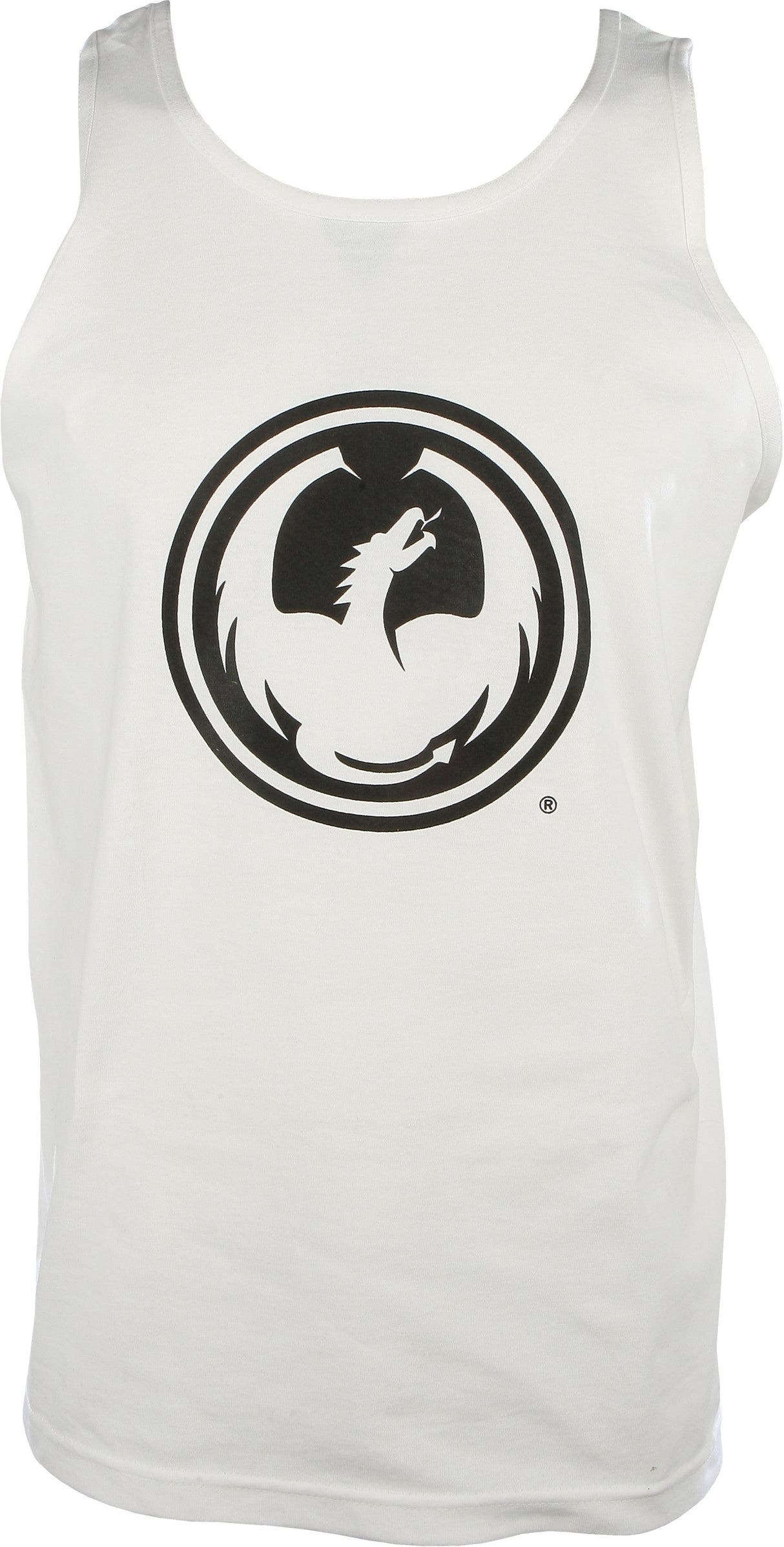 DRAGON Icon Staple Line Tank White S 25122SML.100
