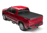 Lund 04-15 Nissan Titan (5.5ft. Bed) Hard Fold Tonneau Cover w/Bracket Kit - Black 969450