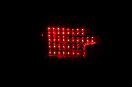 ANZO 2003-2005 Honda Accord LED Taillights Black 321029