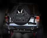 DV8 Offroad 07-18 Jeep Wrangler JK Rear Bumper Full Length RBSTTB-09