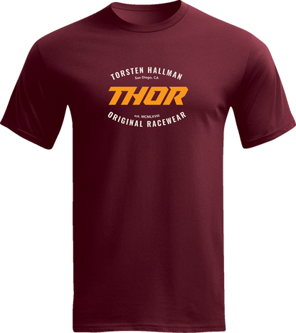 THOR Caliber T-Shirt - Maroon - Medium 3030-23562