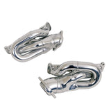 BBK 11-15 Mustang 3.7 V6 Shorty Tuned Length Exhaust Headers - 1-5/8 Silver Ceramic 14420