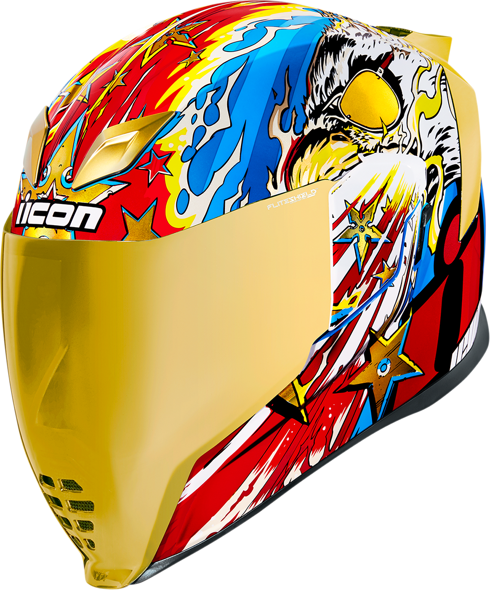 ICON Airflite™ Helmet - Freedom Spitter - Gold - Small 0101-13925