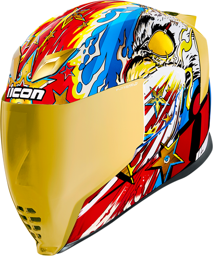 ICON Airflite™ Helmet - Freedom Spitter - Gold - Small 0101-13925