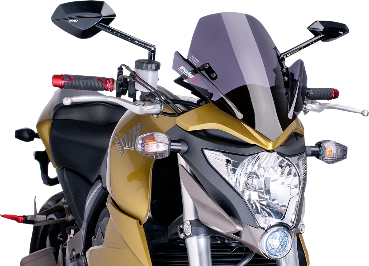 PUIG HI-TECH PARTS New Generation Windscreen - Dark Smoke - CB1000R 5645F