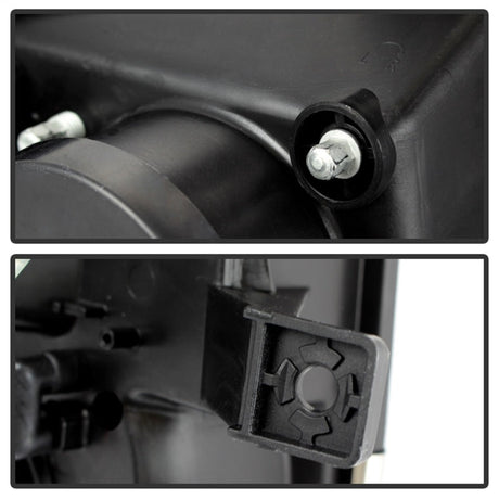 Spyder Ford F150 09-14 Projector Headlights Halogen Model- Light Bar DRL Blk PRO-YD-FF15009-LBDRL-BK 5077592