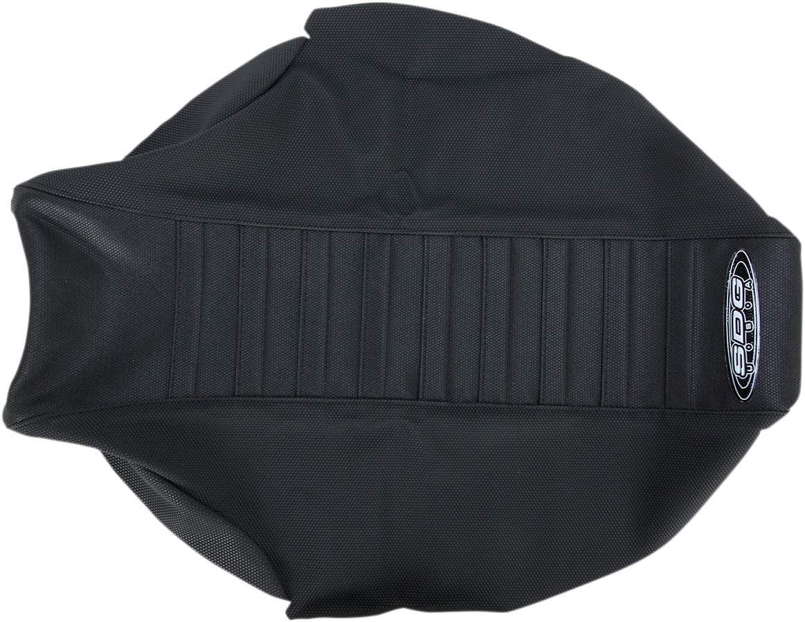 SDG Pleated Seat Cover - Black Top/Black Sides 96345