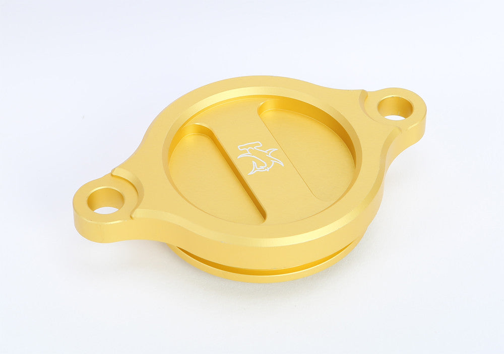 HAMMERHEAD Oil Filter Cover Rmz250/450 05-13 Gold 60-0451-00-50