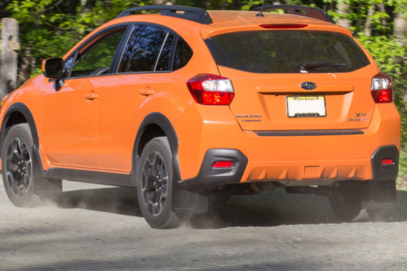 Rally Armor 13-17 Subaru XV Crosstrek Red Mud Flap w/ White Logo MF26-UR-RD/WH
