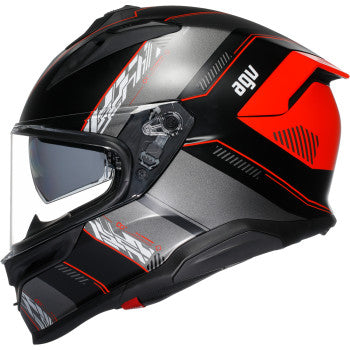 AGV K7 Helmet - Kyber - Matte Black/Red - Large 0101-17980