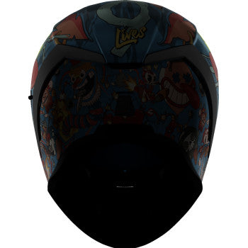 ICON Airform™ Helmet - 9 Lives - Blue - XL 0101-17387