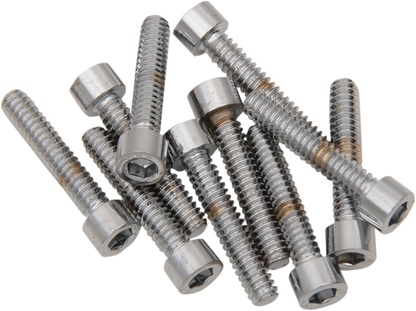 DRAG SPECIALTIES Bolts - Socket-Head - Smooth - 10-24 x 1-1/4" MPB196S