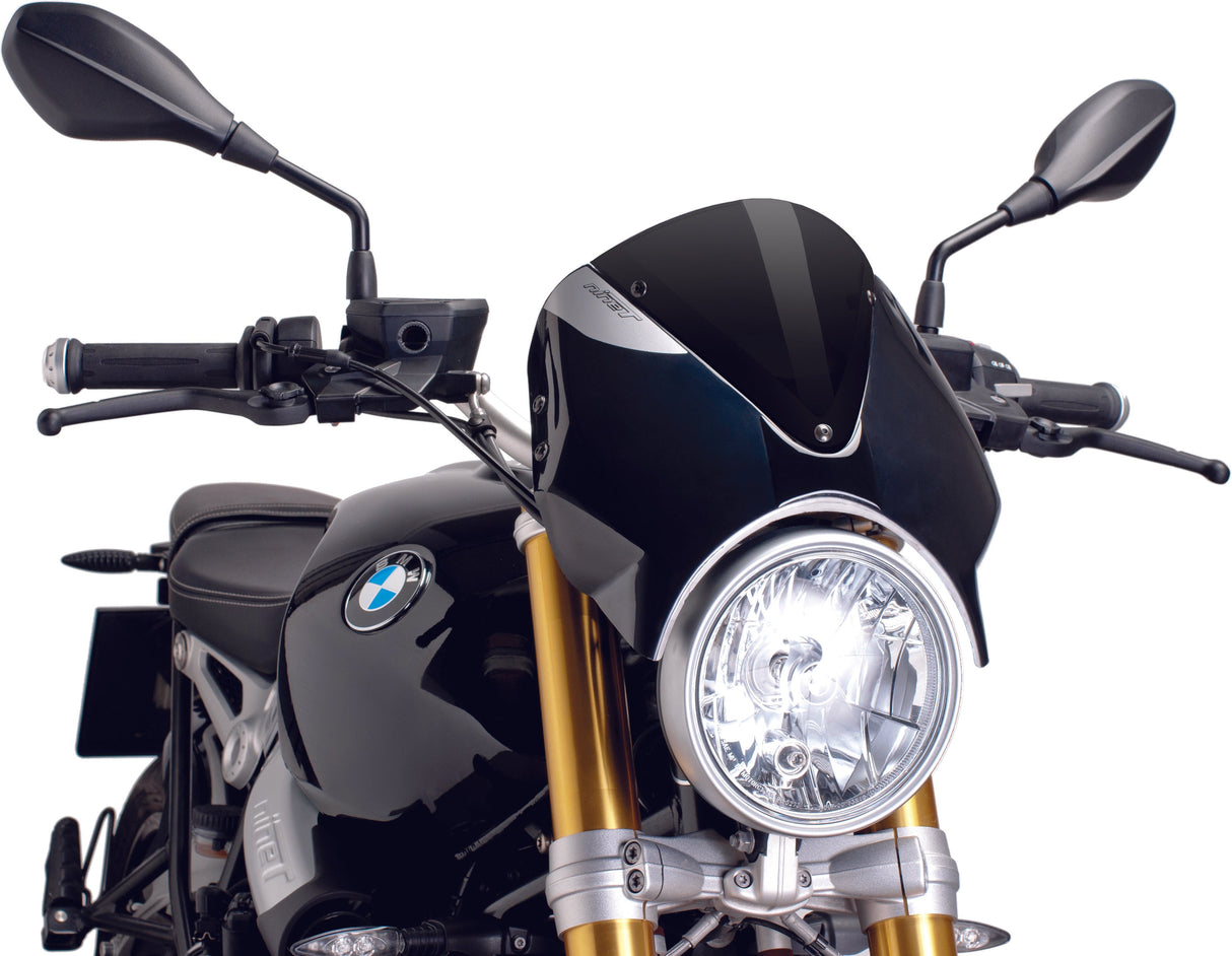 PUIG Windscreen Semi-Fairing Bullet Carbon/Dark Smoke 9188F