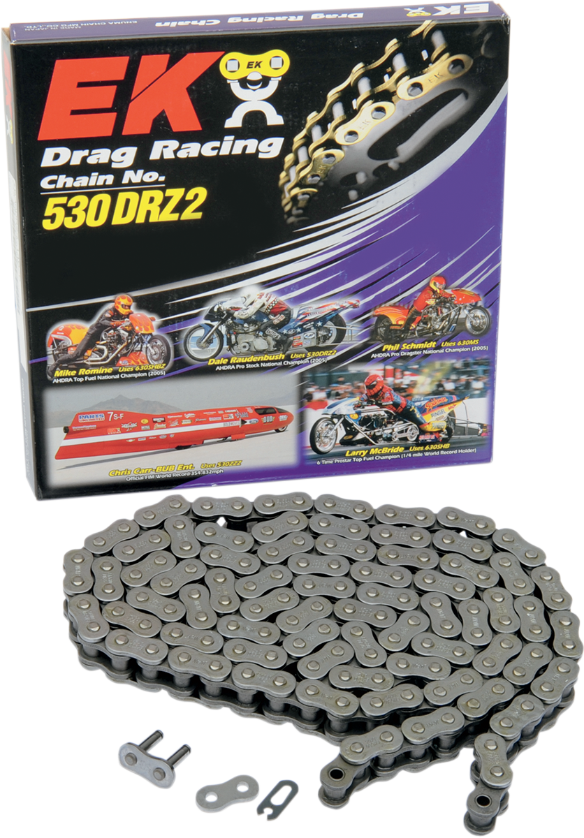 EK 530 Series - DRZ2 - Series Chain - Chrome - 160 Links 530DRZ2-160C