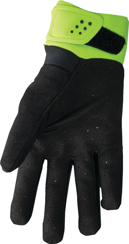 THOR Spectrum Cold Gloves - Acid/Black - XS 3330-7243