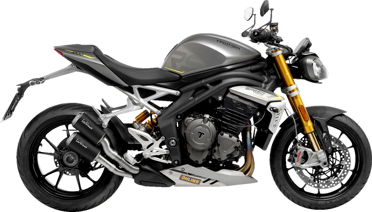 LEOVINCE LV-10 Slip-On Muffler Speed Triple 1200  2021-2024	 15247B