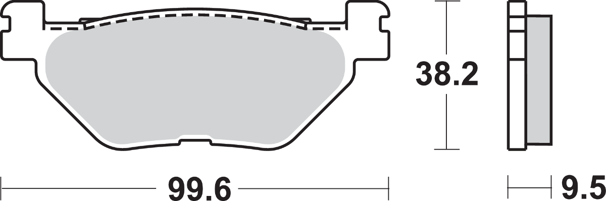 SBS LS Brake Pads - Yamaha - 769LS 769LS