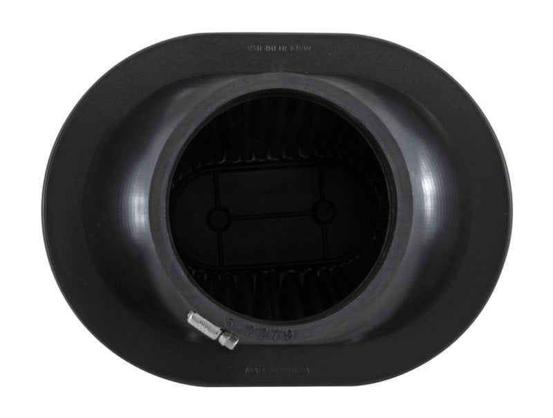 AEM Dryflow Air Filter-Oval Tapered 8in x 10.5in O/S Base / 5in x 7.75in O/S Top / 8in Height 21-2258DK