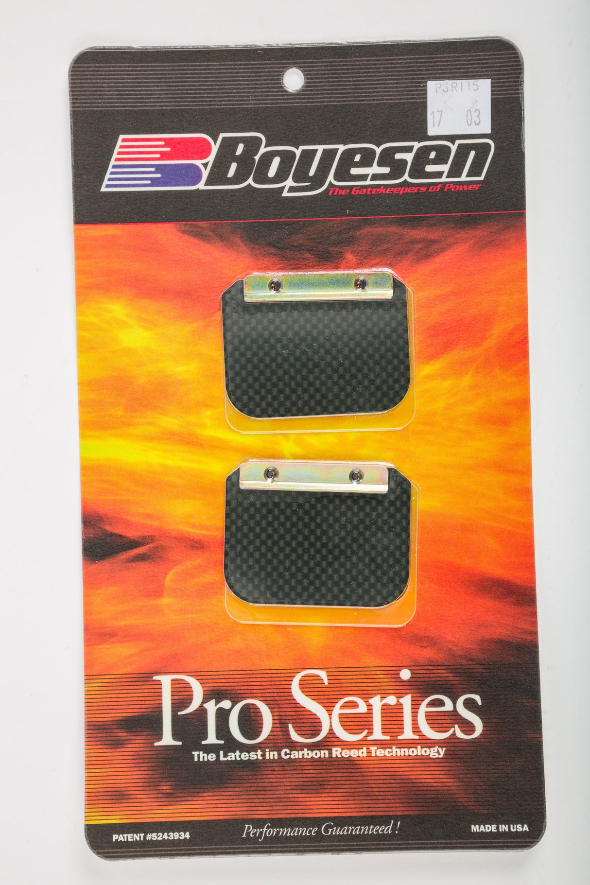 BOYESEN Motorcycle Pro Reeds PSR-115